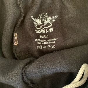 We all eat lies boyslie sweatpants